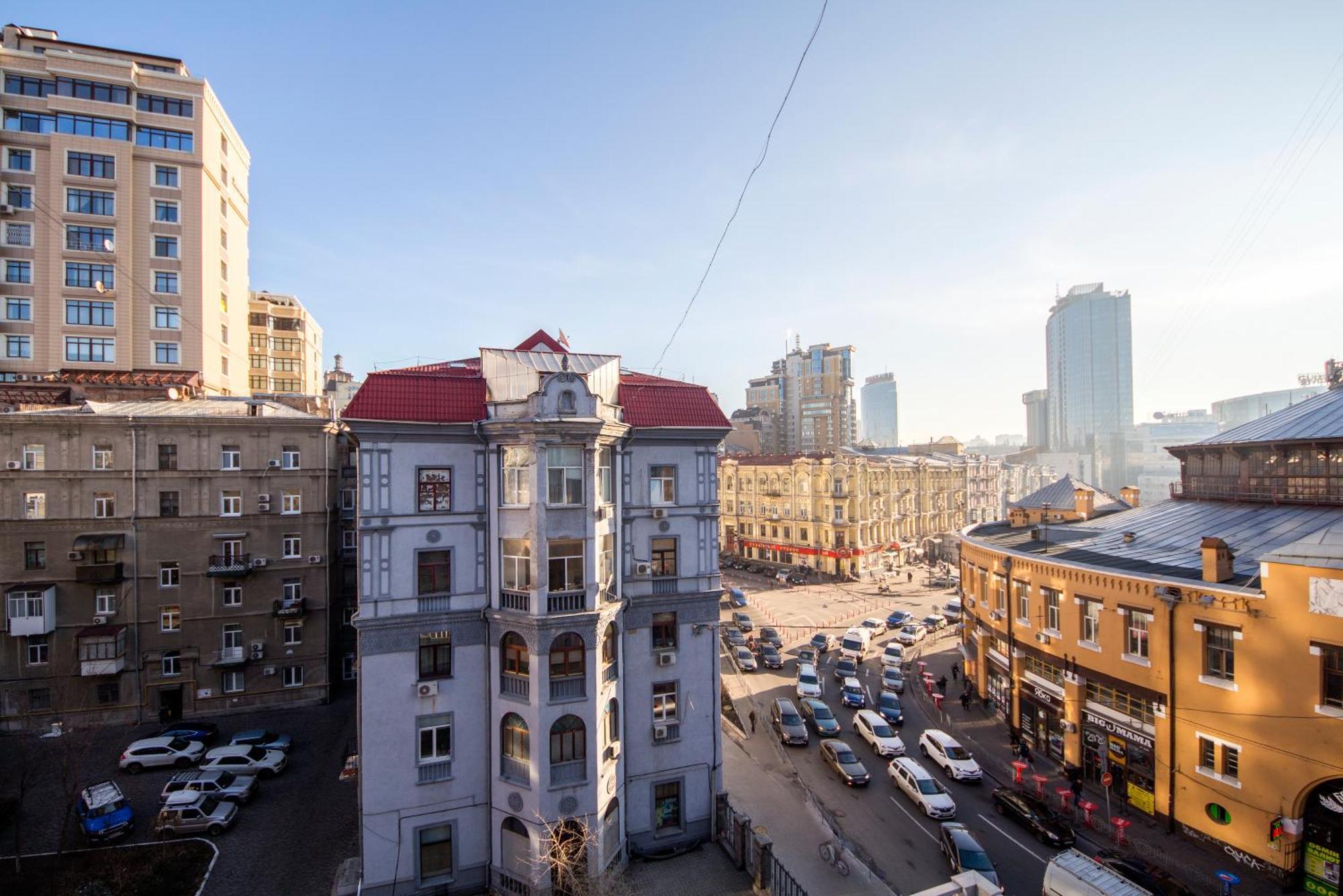 Apartments Near Parus Business Centre Kijów Zewnętrze zdjęcie